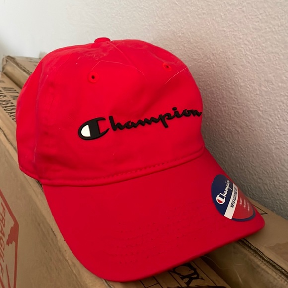 red champion hat, UNWORN/WITH TAGS - Picture 1 of 2